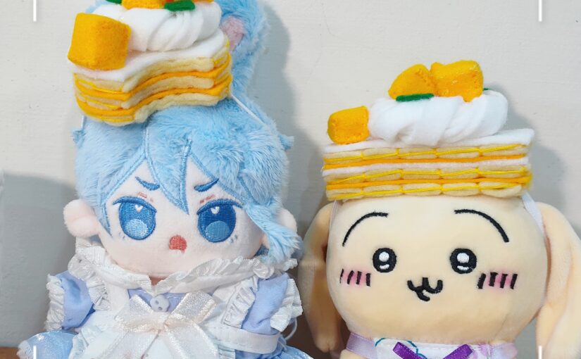 【新品-棉花娃芒果蛋糕頭飾 通販中】